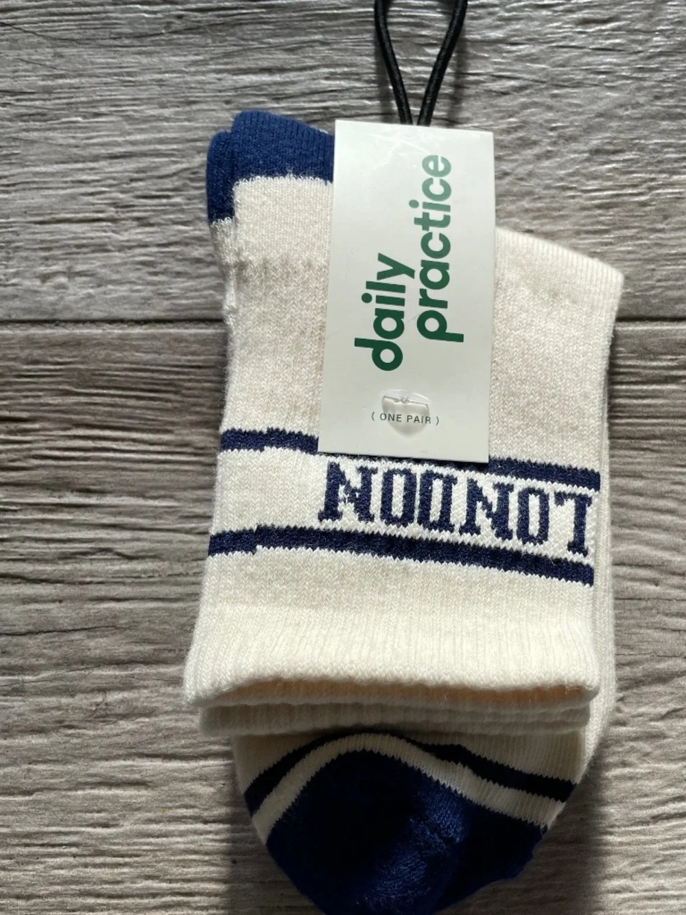 ❤️ ANTHROPOLOGIE DAILY PRACTICE LONDON CITY SOCKS NEW